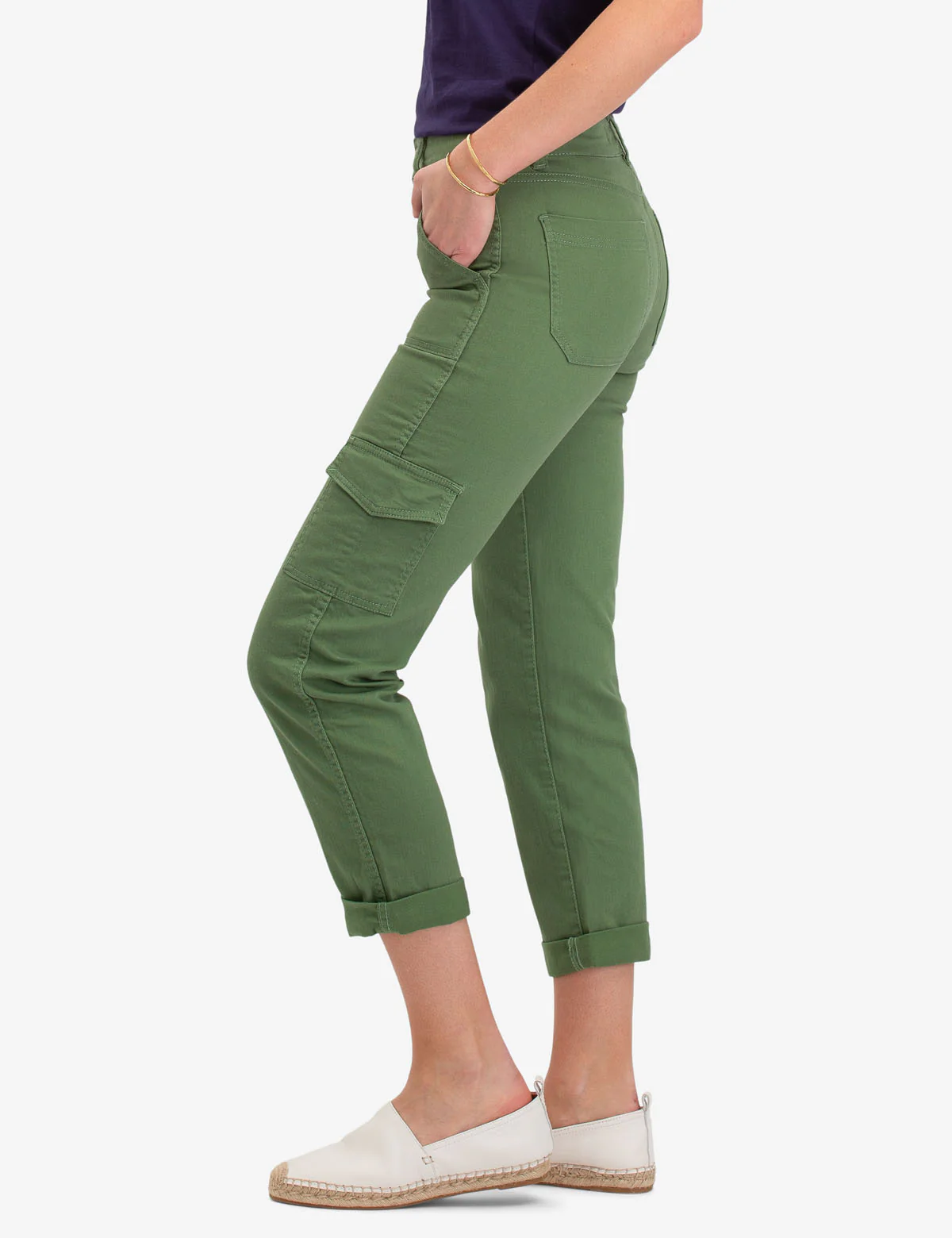 CARGO CROP PANTS - Image 9