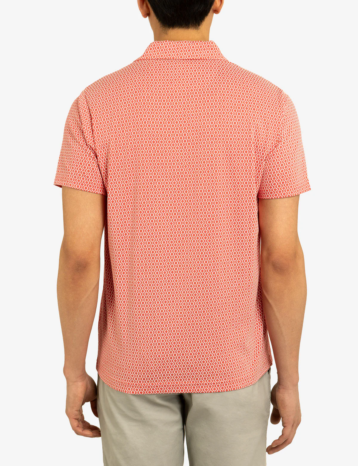 CHAIN LINK PRINTED JERSEY POLO SHIRT - Image 6