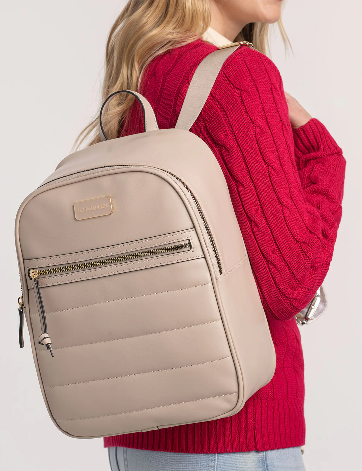 CHANNEL QUILTED BACKPACK - Image 3