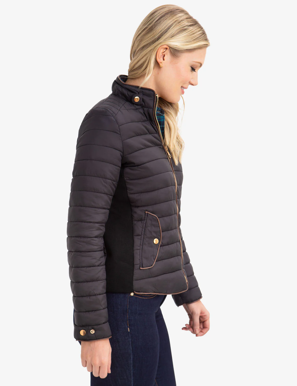 CHANNEL SIDE KNIT JACKET - Image 3