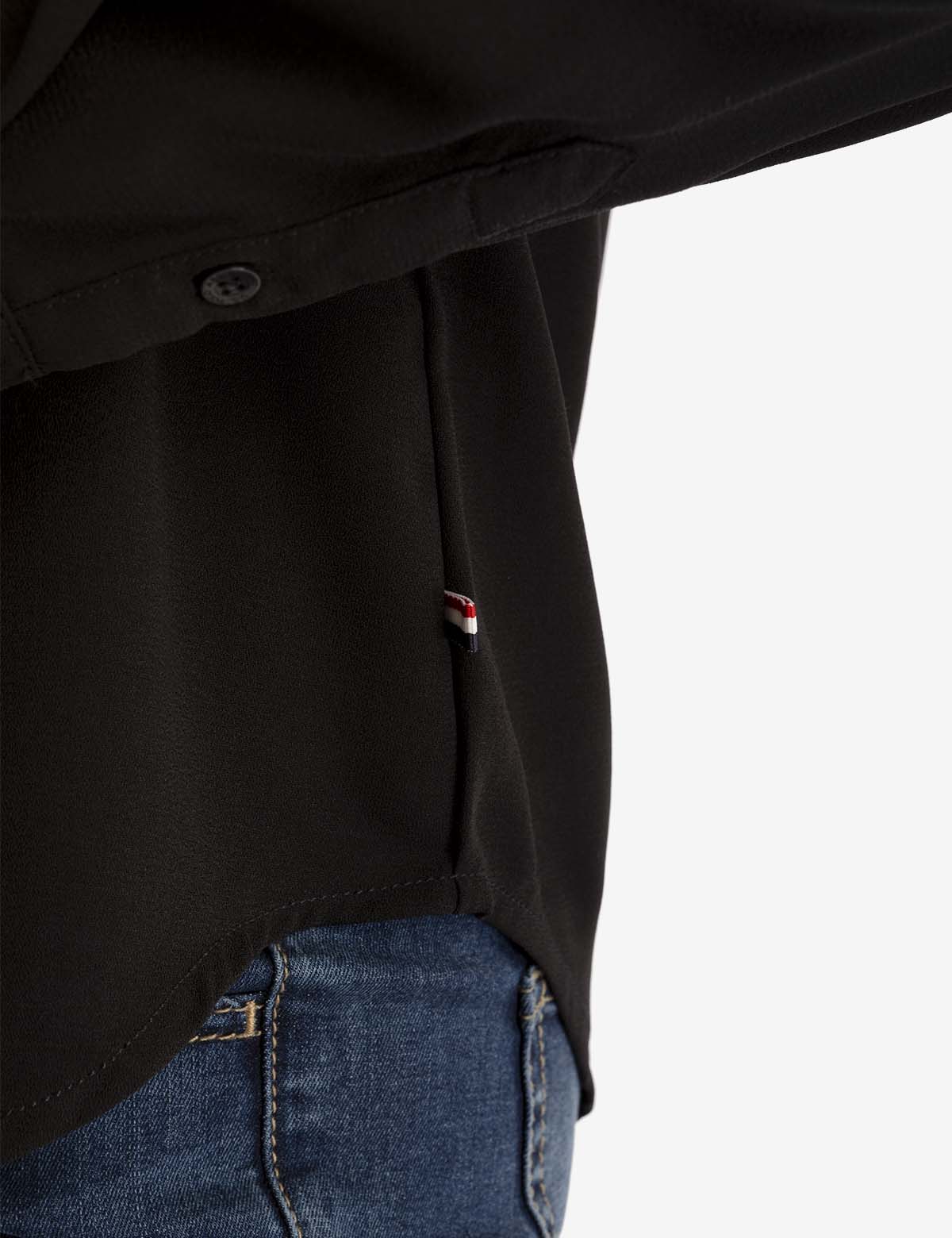 CHEST POCKET PLEATED FRONT TOP - Image 11