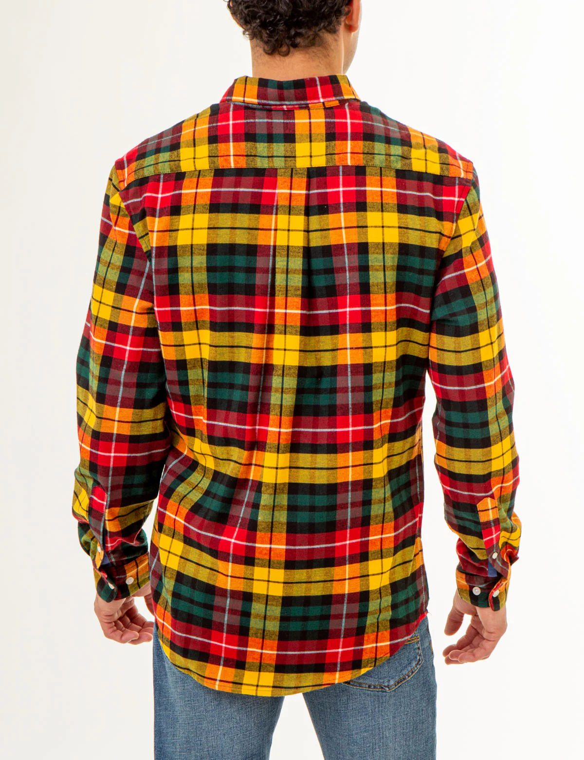 CHEST POCKET YARN DYE PLAID SHIRT - Image 4