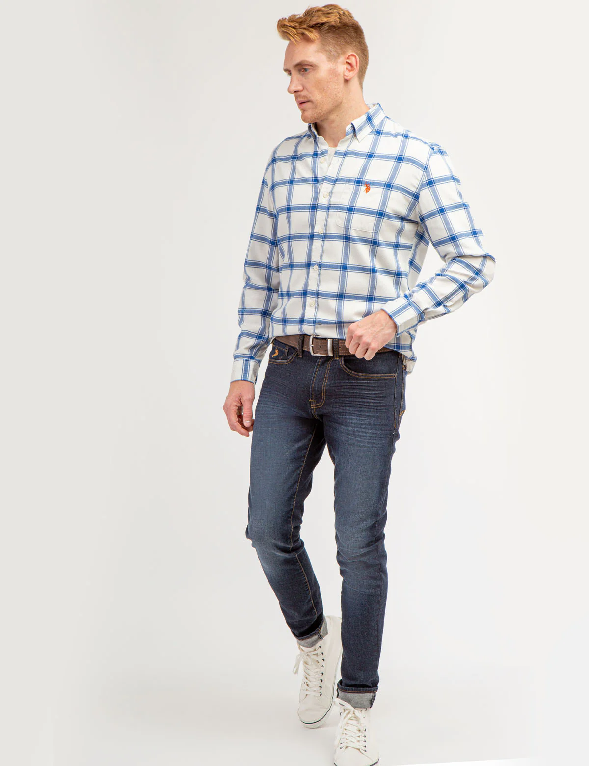 CHEST POCKET YARN DYE PLAID SHIRT - Image 2