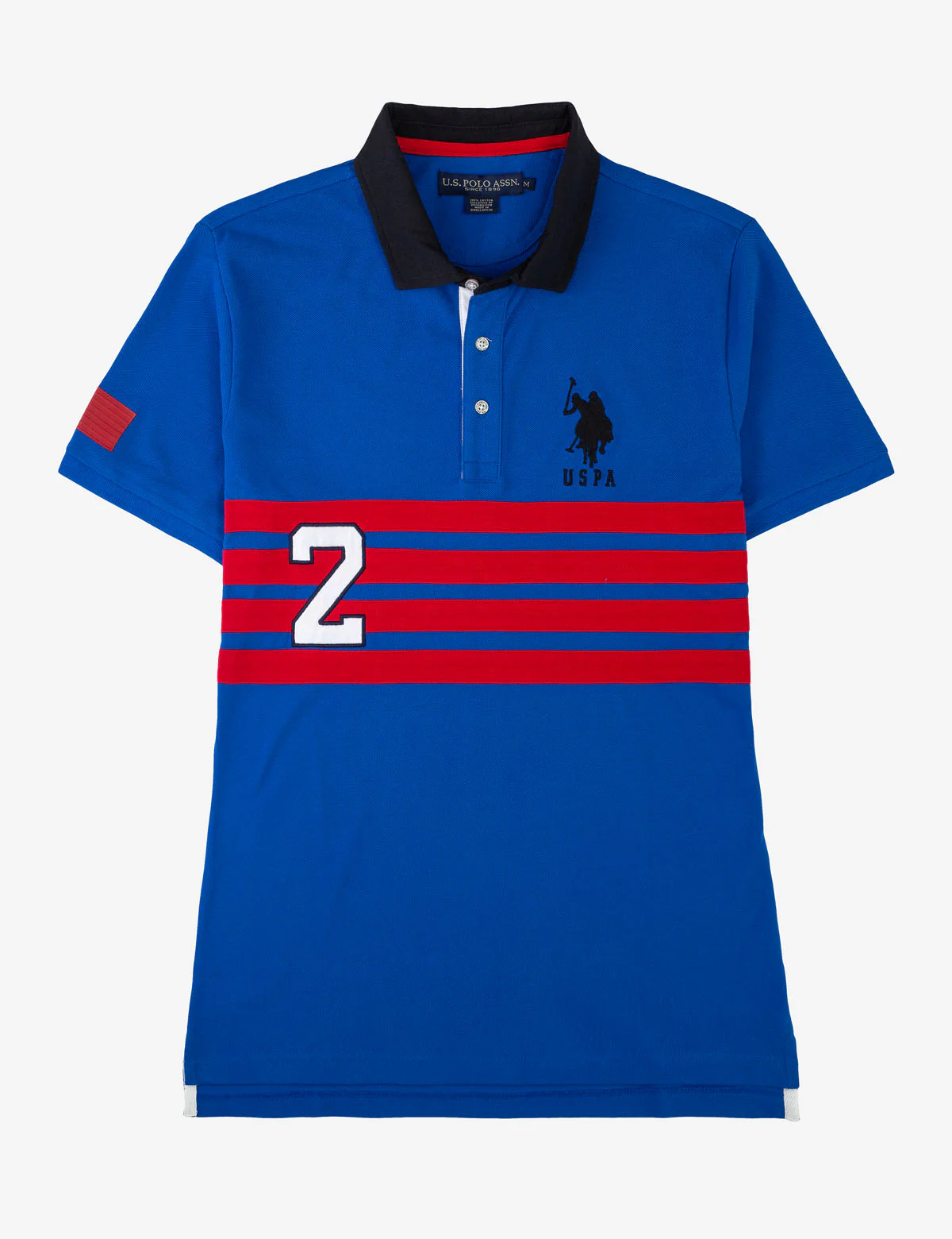 CHEST STRIPE POLO SHIRT - Image 2