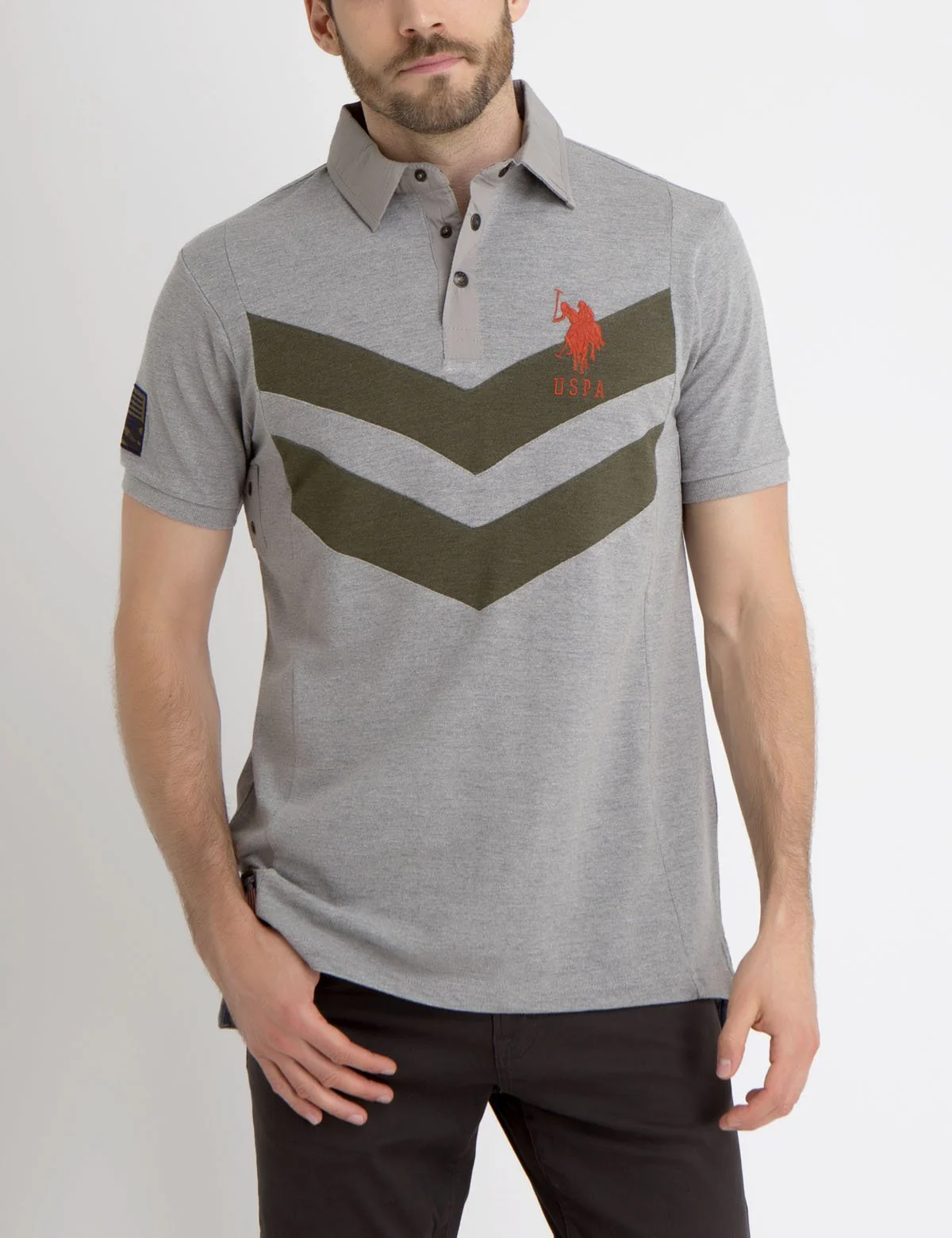 CHEVRON POLO SHIRT - Image 13
