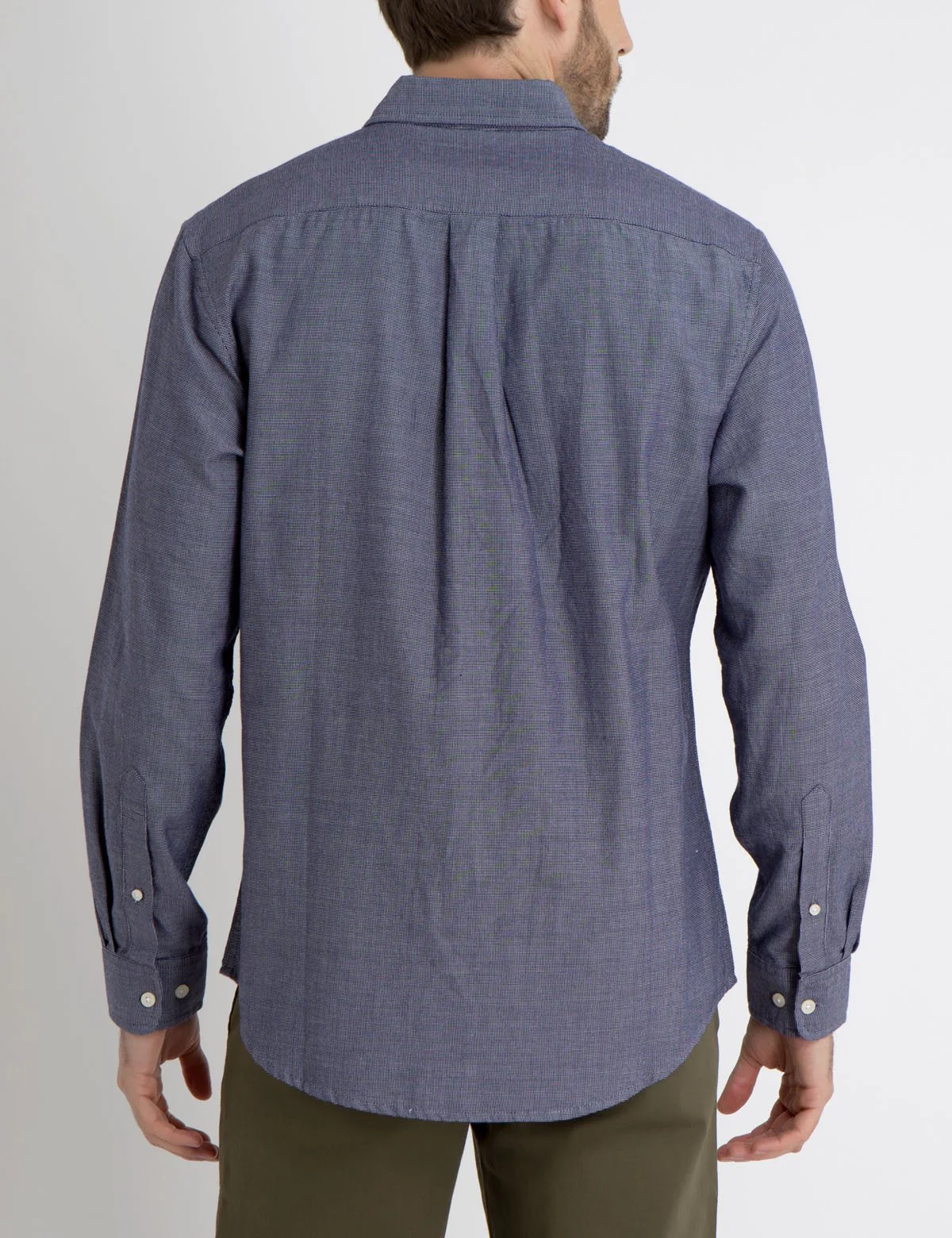 CLASSIC FIT BOX WEAVE SHIRT - Image 6