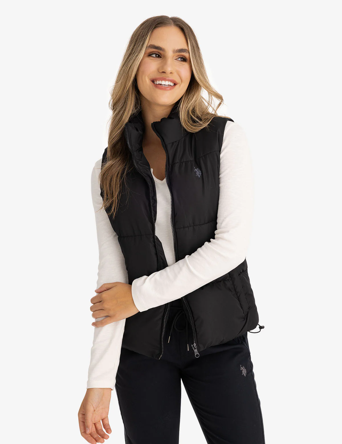 CLASSIC PUFFER VEST WITH ZIP POCKETS - Image 12