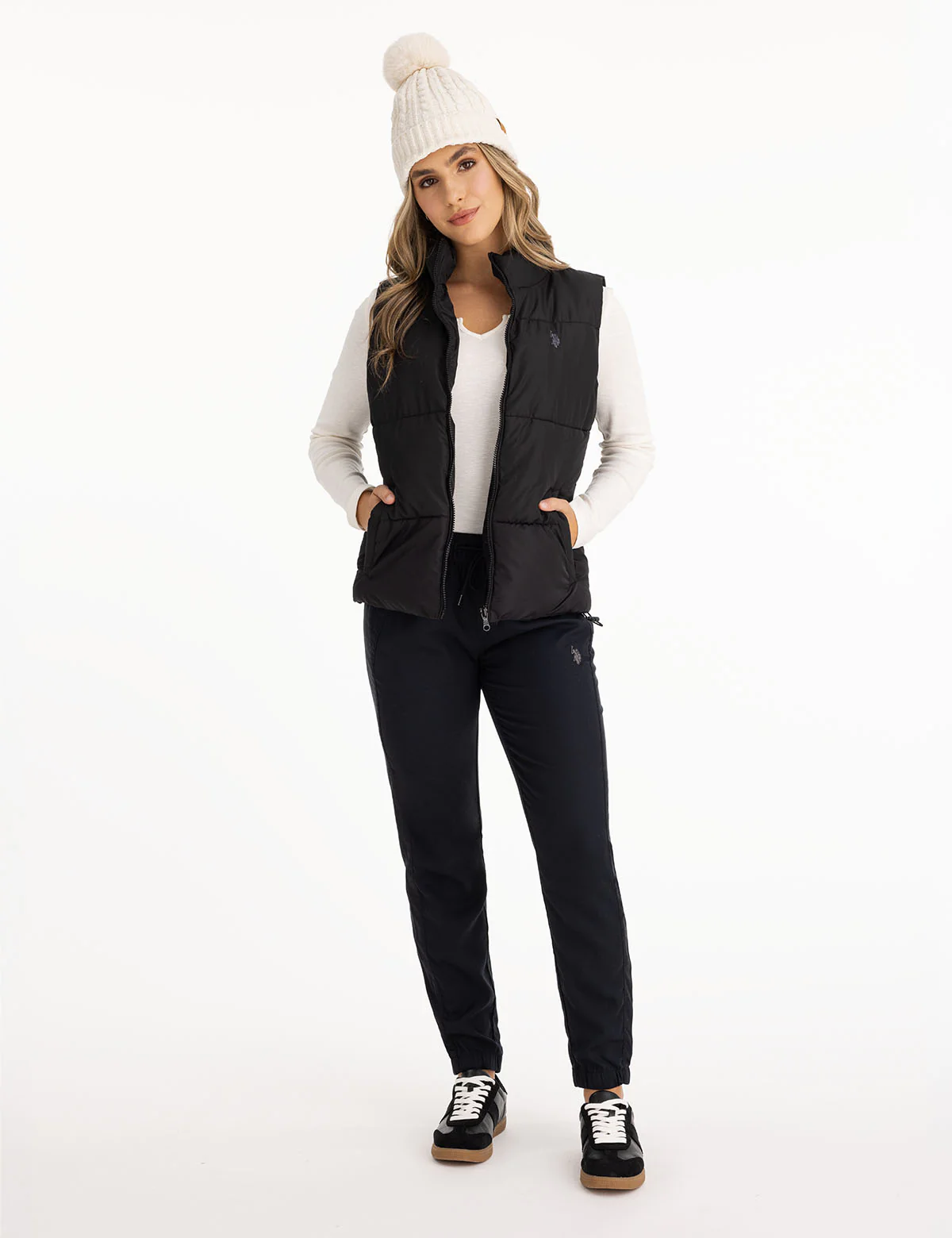 CLASSIC PUFFER VEST WITH ZIP POCKETS - Image 13