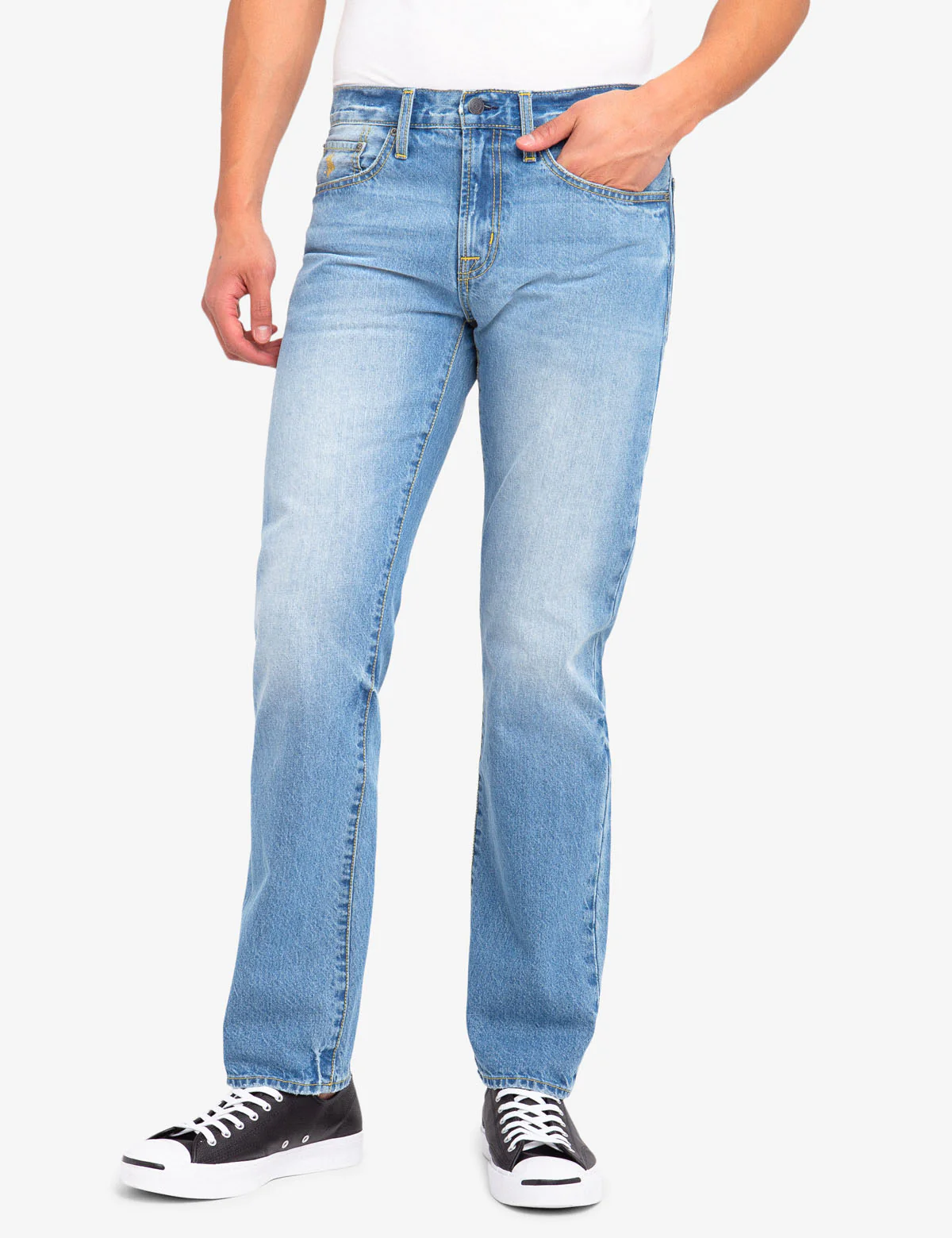 STRAIGHT FIT JEANS