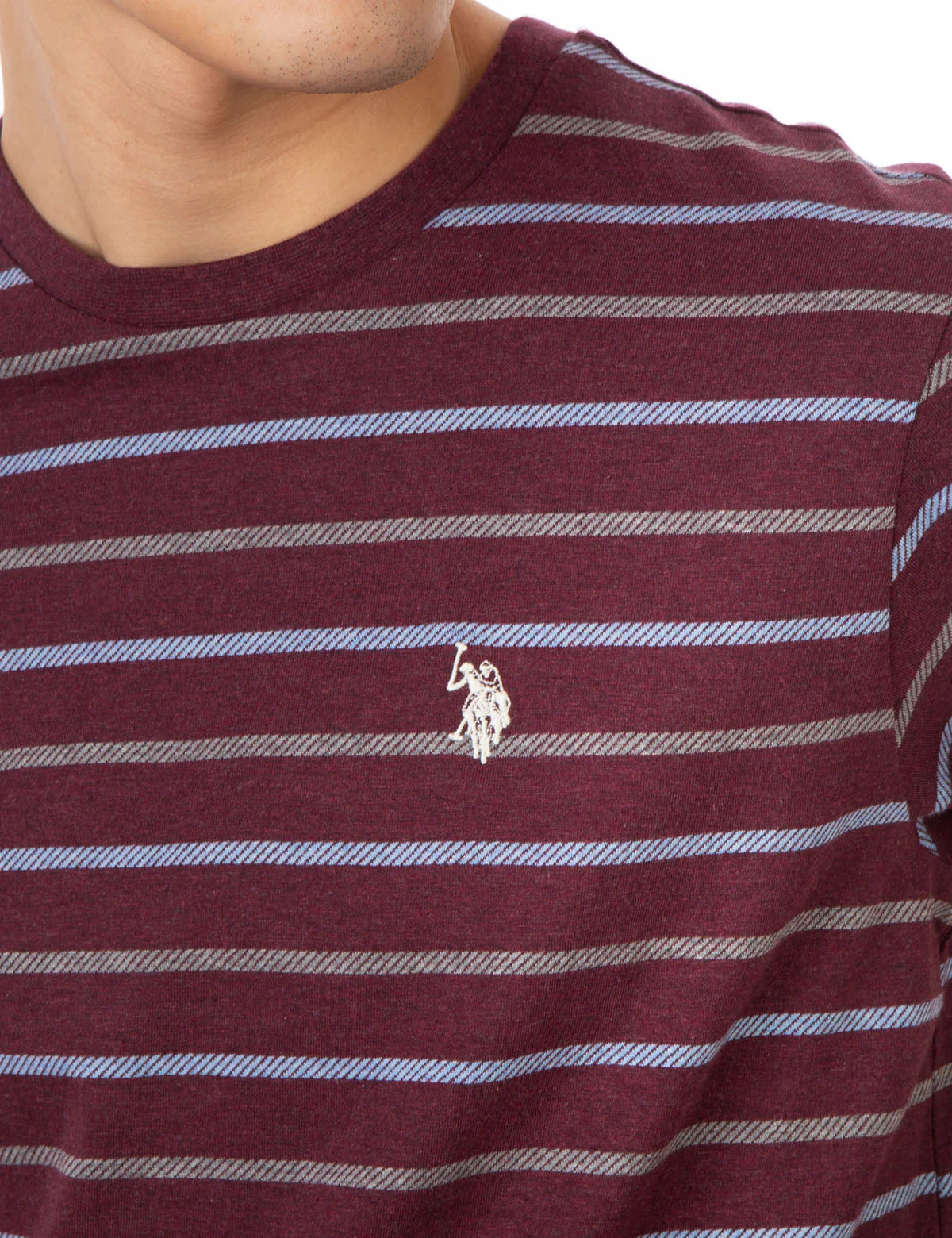 CLASSIC STRIPED CREW NECK T-SHIRT - Image 4