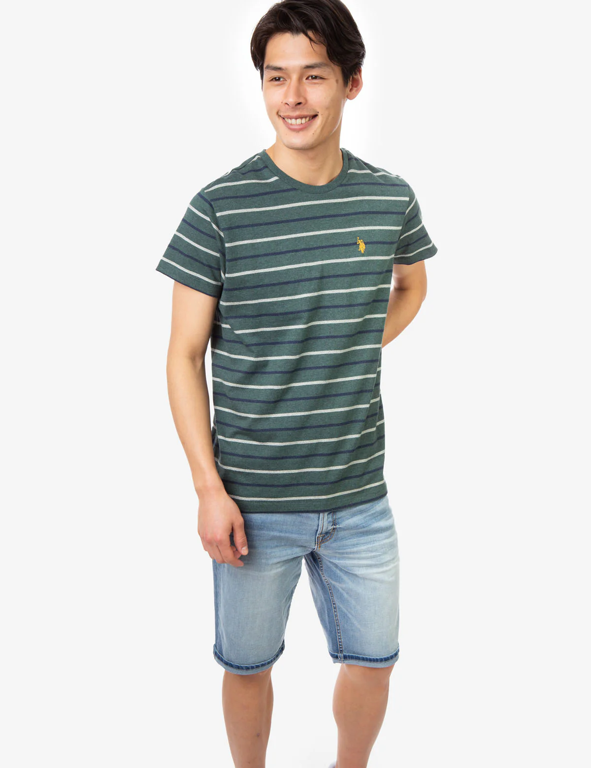 CLASSIC STRIPED CREW NECK T-SHIRT - Image 9