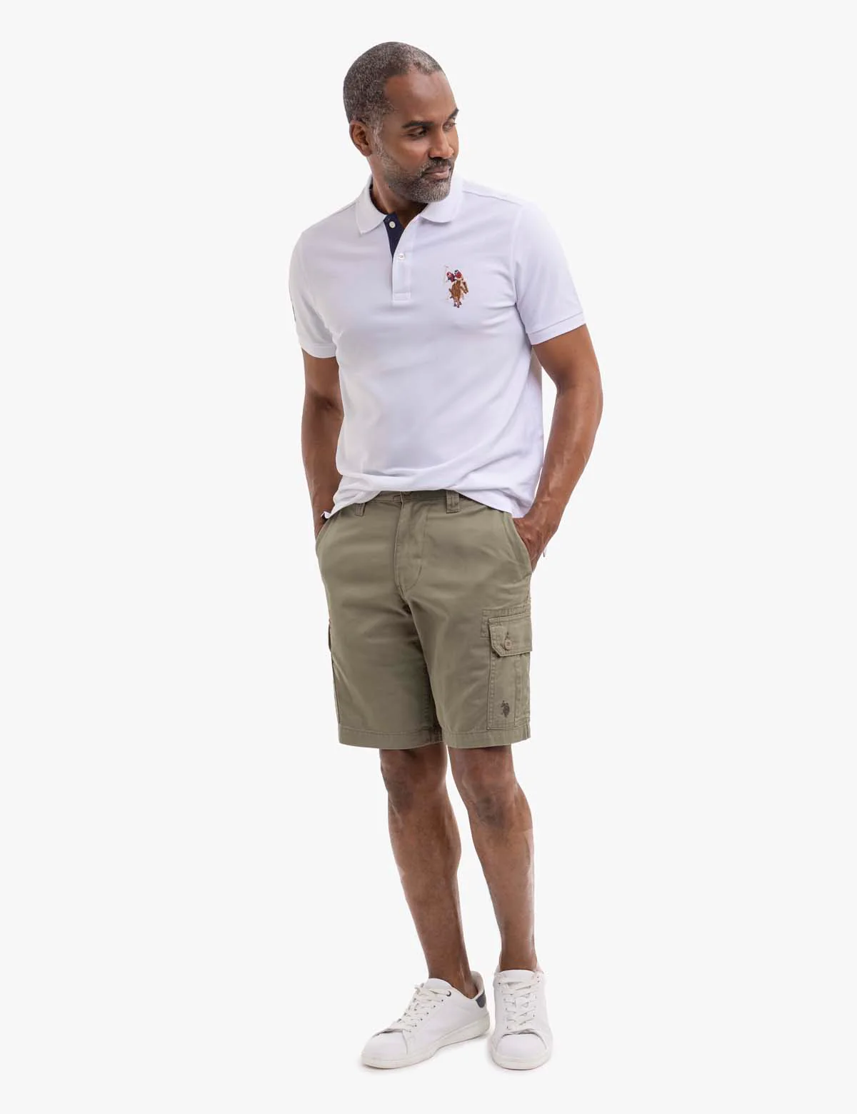 CLASSIC TWILL CARGO SHORTS - Image 18