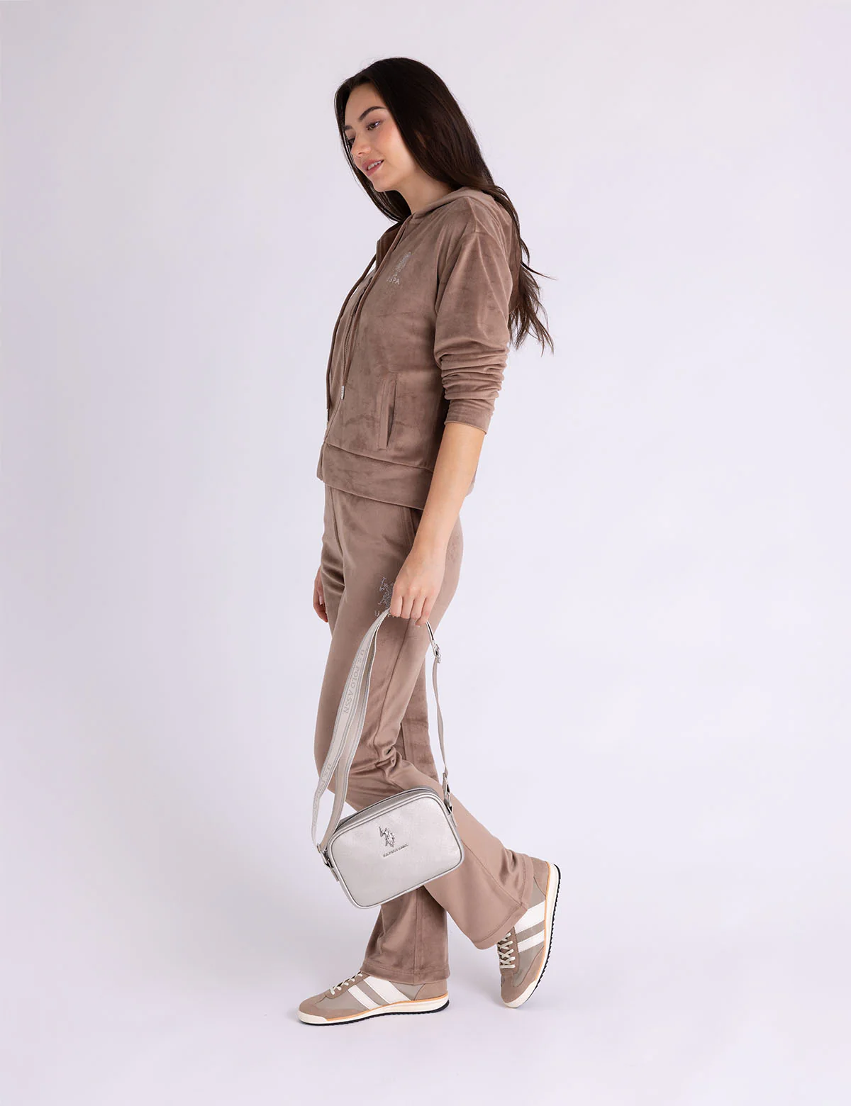 CLASSIC ZIP METALLIC CROSSBODY BAG - Image 4