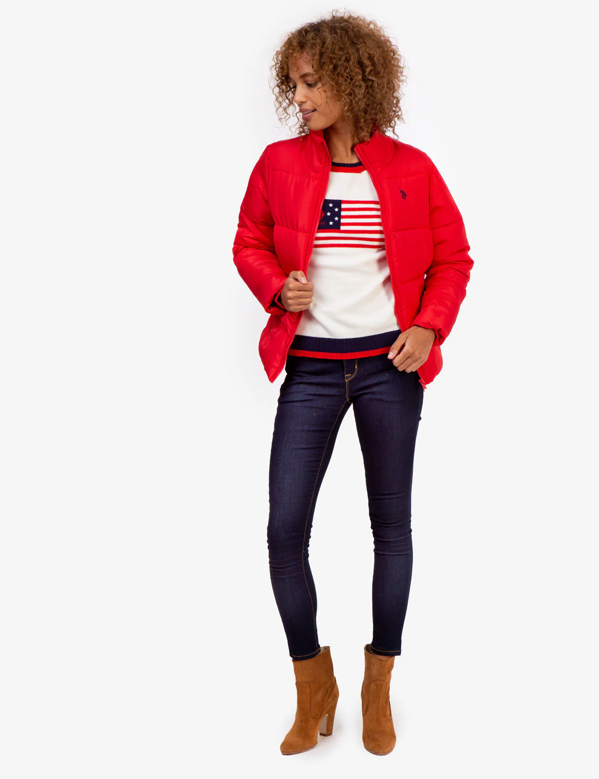 CLASSIC ZIP FRONT PUFFER JACKET - Image 11
