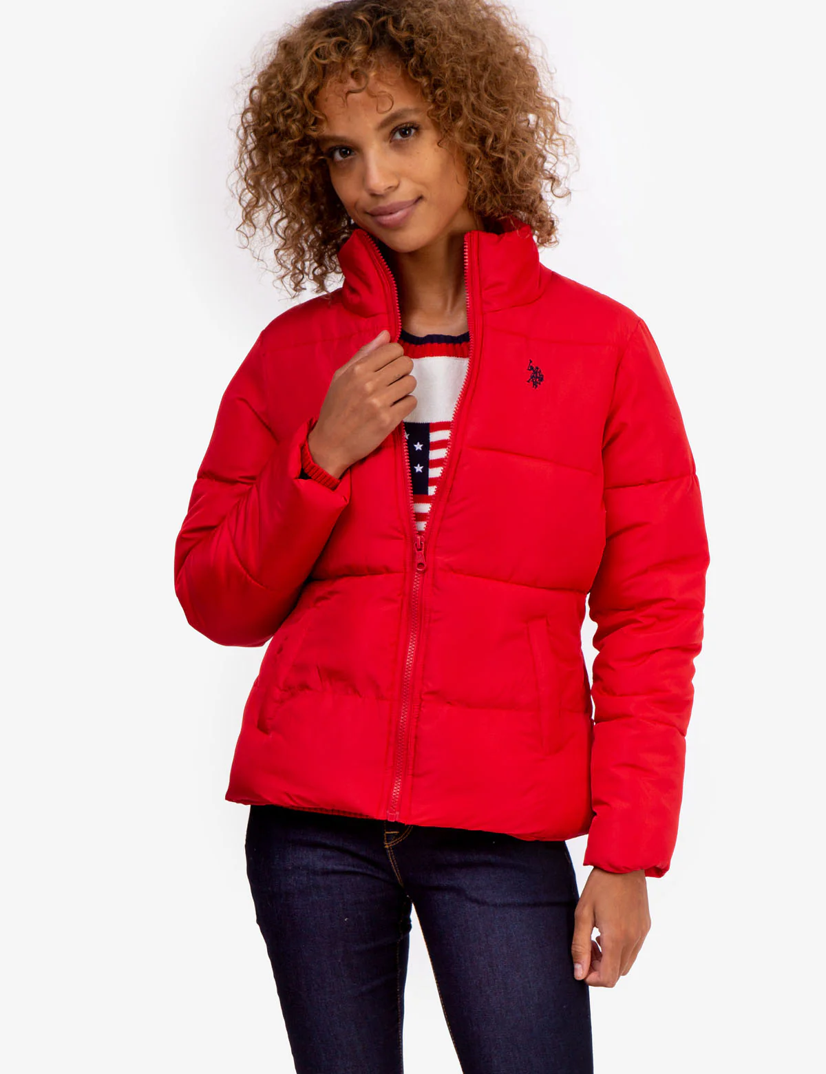 CLASSIC ZIP FRONT PUFFER JACKET - Image 14