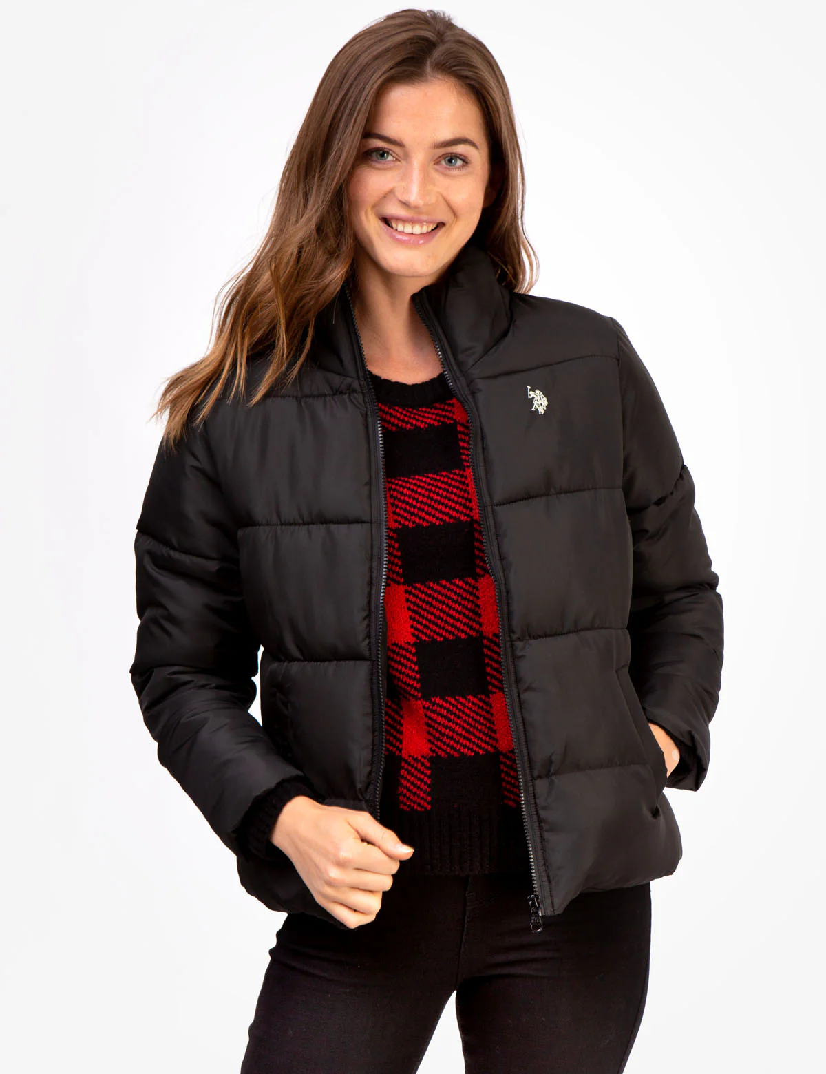 CLASSIC ZIP FRONT PUFFER JACKET - Image 15