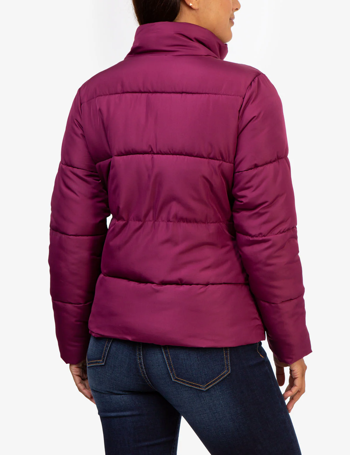 CLASSIC ZIP FRONT PUFFER JACKET - Image 22