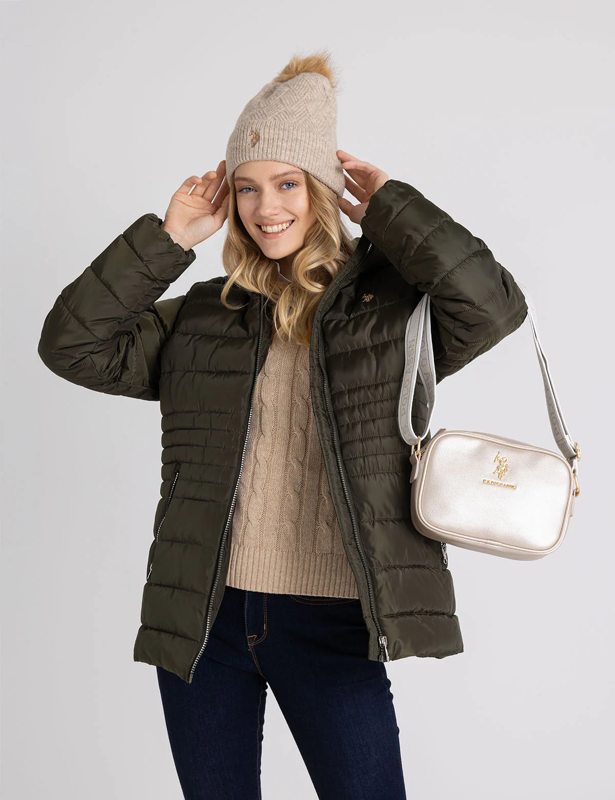 CLASSIC ZIP METALLIC CROSSBODY BAG - Image 10