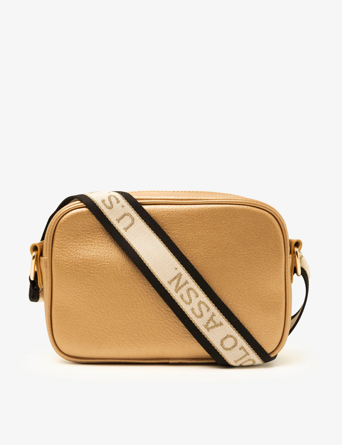 CLASSIC ZIP METALLIC CROSSBODY BAG - Image 5