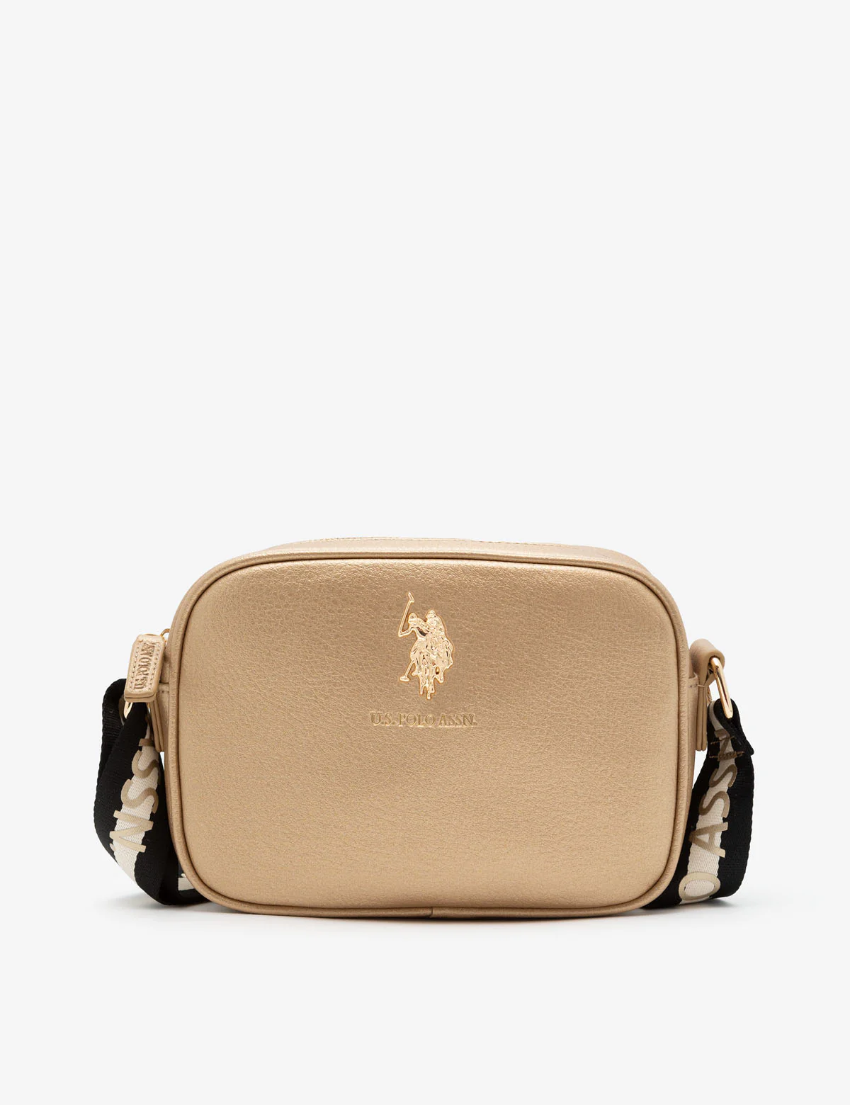 CLASSIC ZIP METALLIC CROSSBODY BAG - Image 5