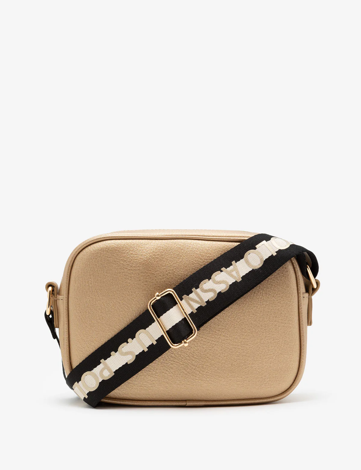CLASSIC ZIP METALLIC CROSSBODY BAG - Image 7