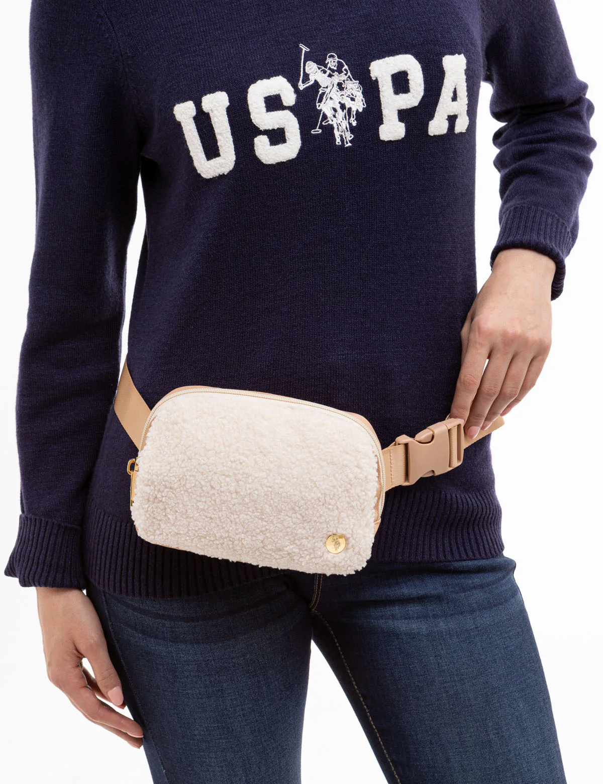 CLASSIC ZIP SHERPA BELT BAG - Image 10