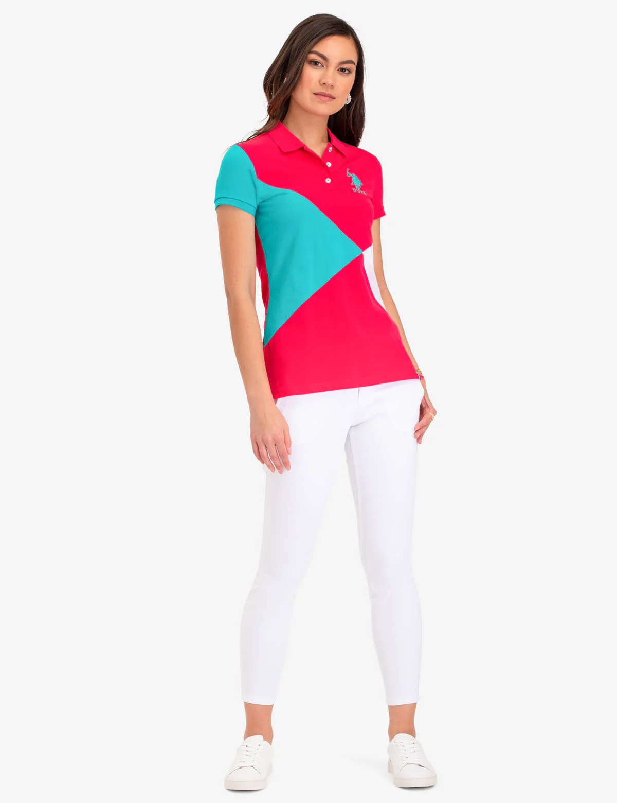 COLOBLOCK POLO SHIRT - Image 2
