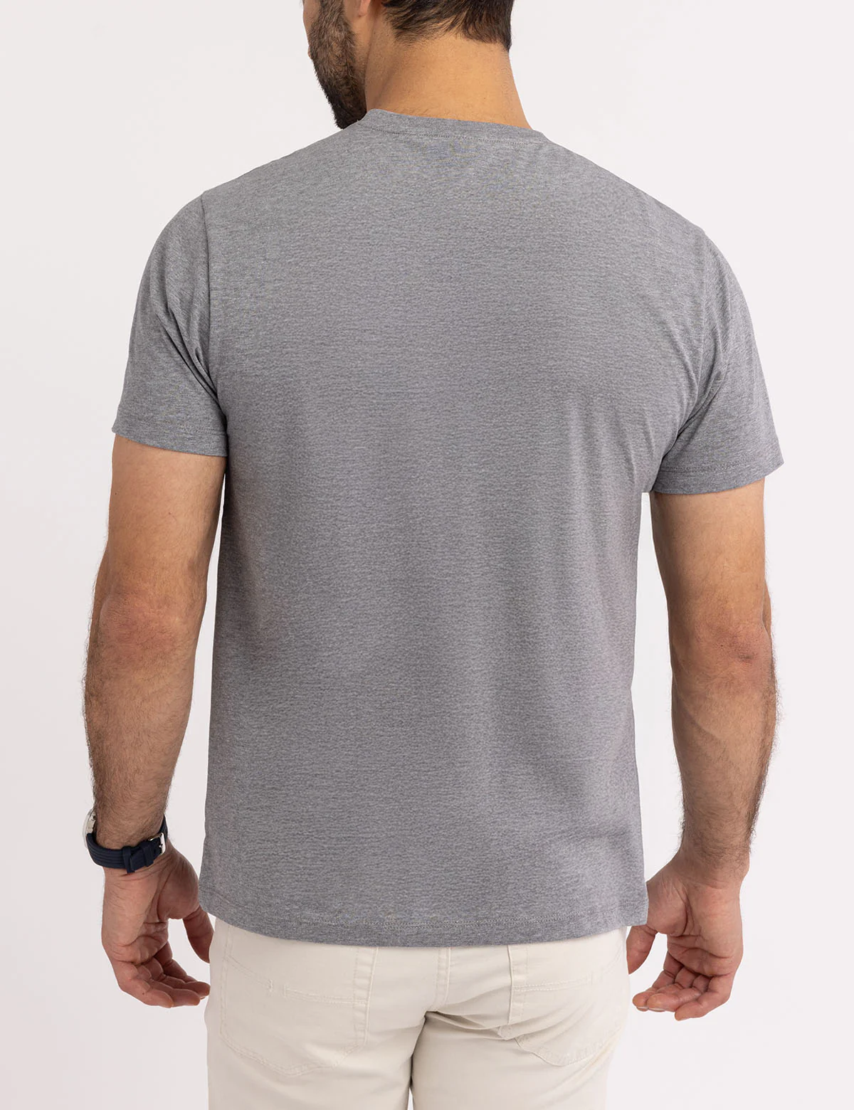 COLOR BLOCK FLAG PRINT JERSEY T-SHIRT - Image 4