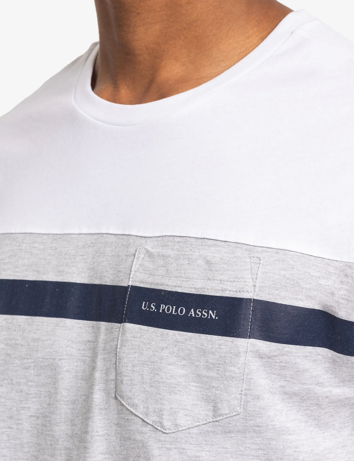 COLOR BLOCK JERSEY T-SHIRT WITH POCKET - Image 6