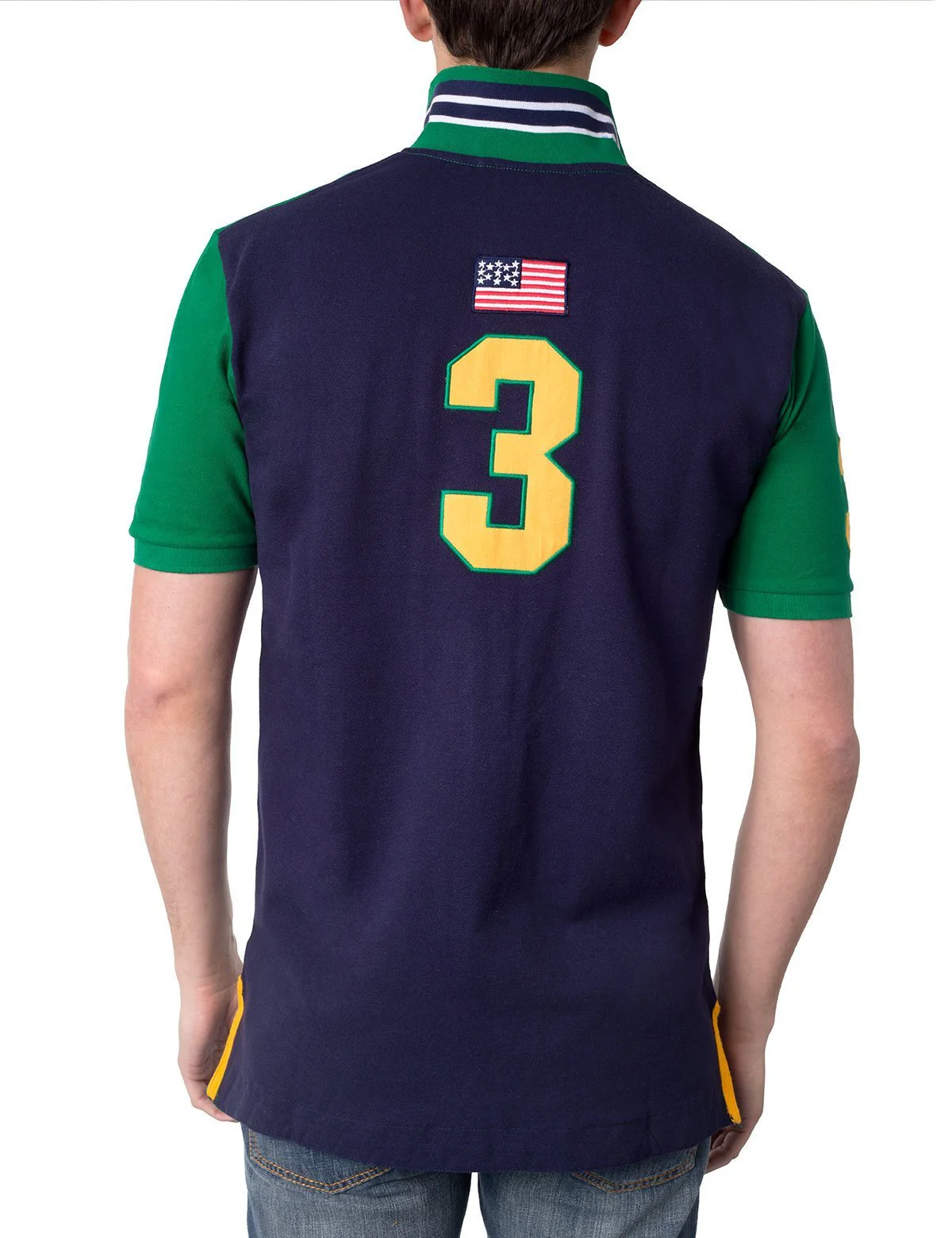 Color Block Polo Shirt - Image 5