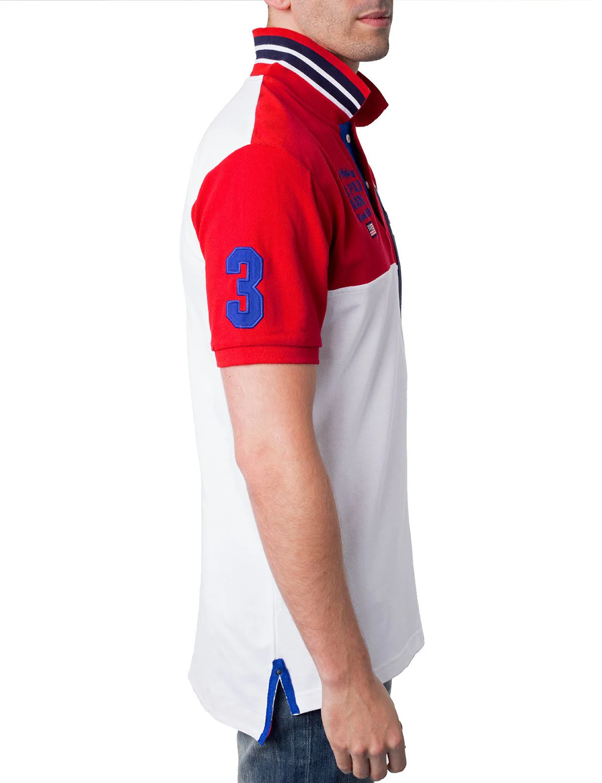 Color Block Polo Shirt - Image 7
