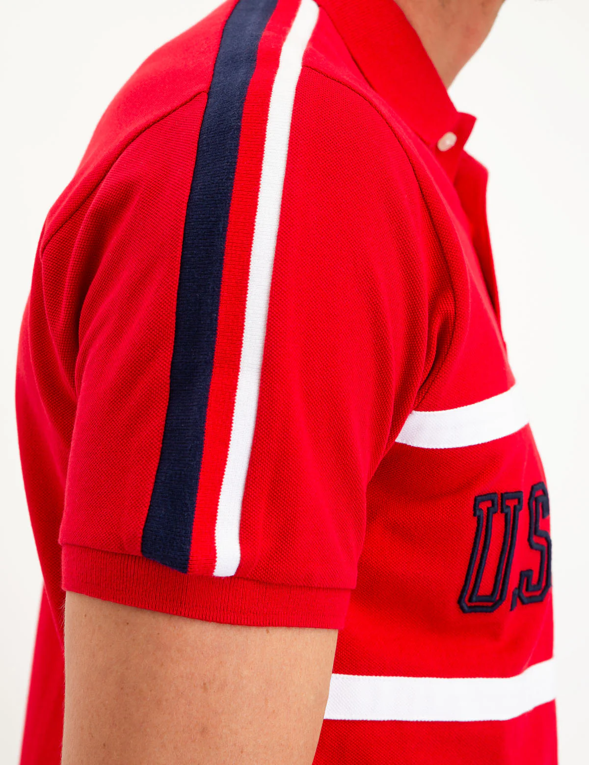 COLORBLOCK CHEST LOGO POLO SHIRT - Image 9