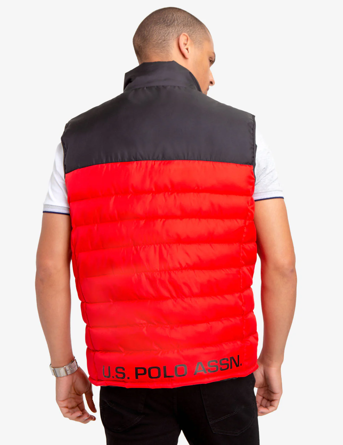 ESSENTIAL COLORBLOCK PUFFER VEST - Image 12