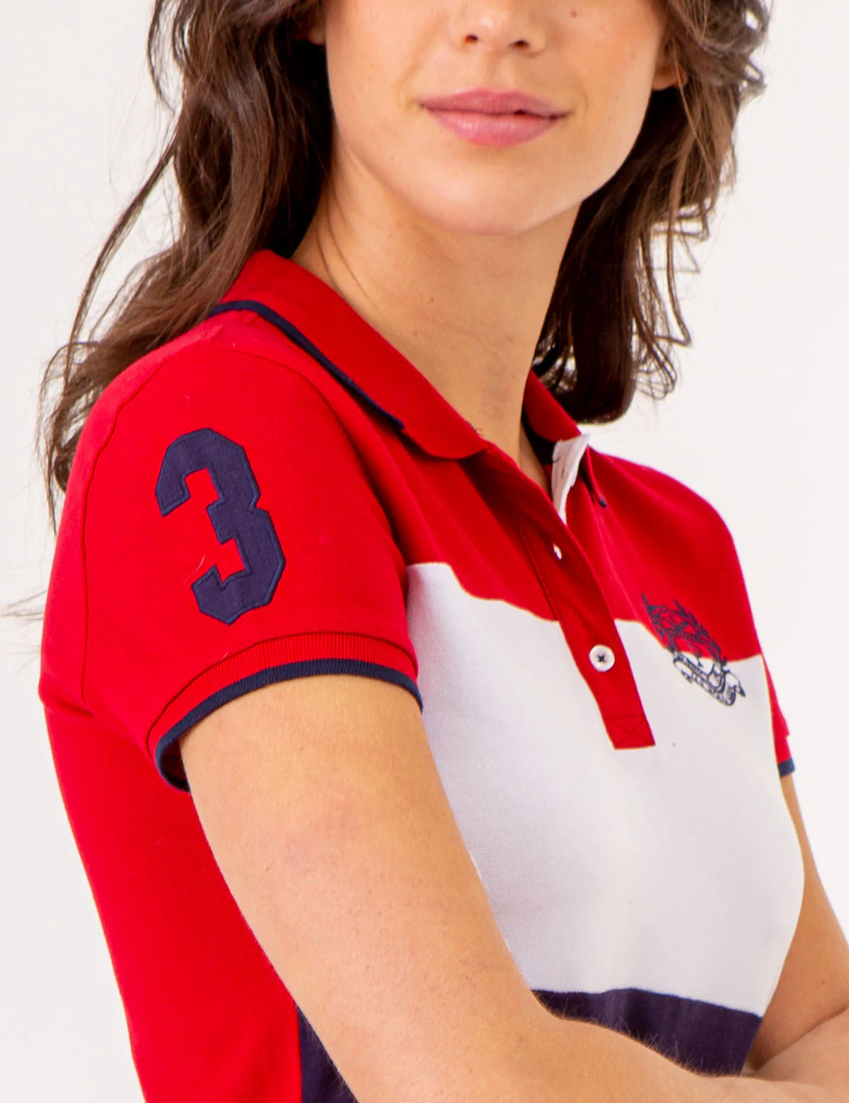COLORBLOCK CREST LOGO POLO SHIRT - Image 3