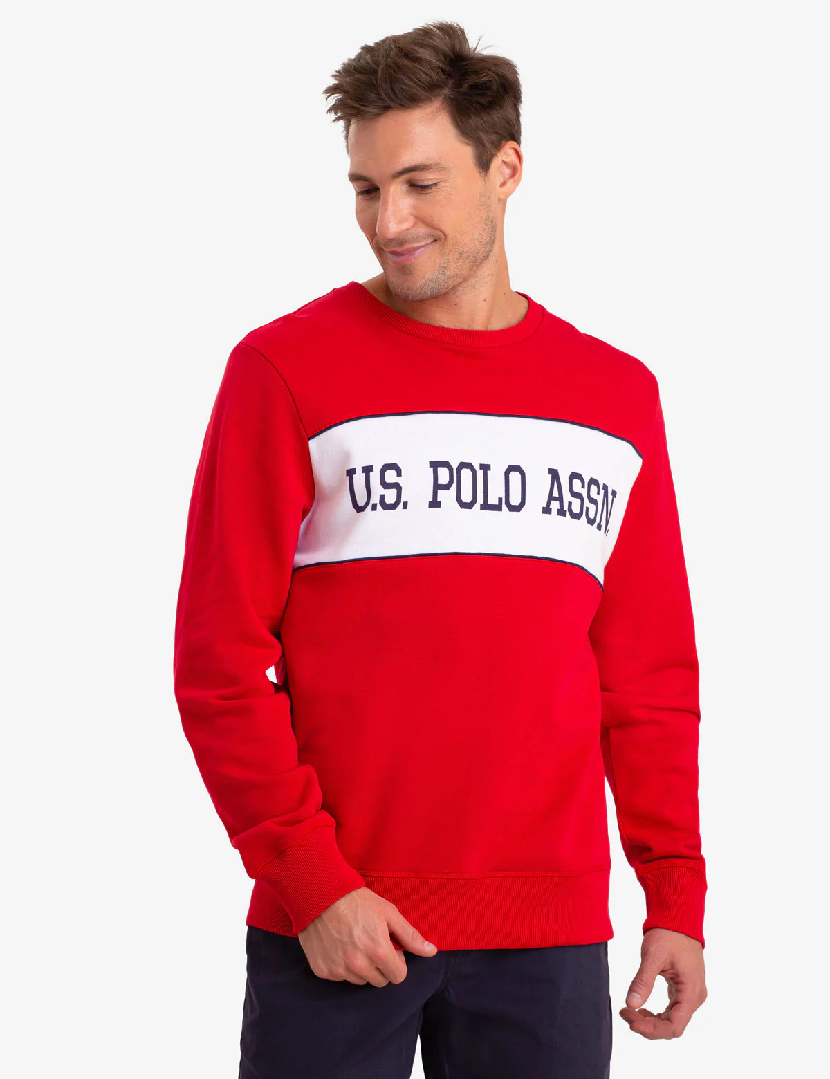 COLORBLOCK CREW NECK SWEAT SHIRT - Image 4