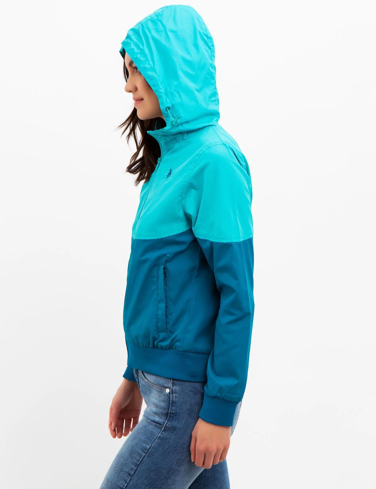 COLORBLOCK HOODED WINDBREAKER - Image 2