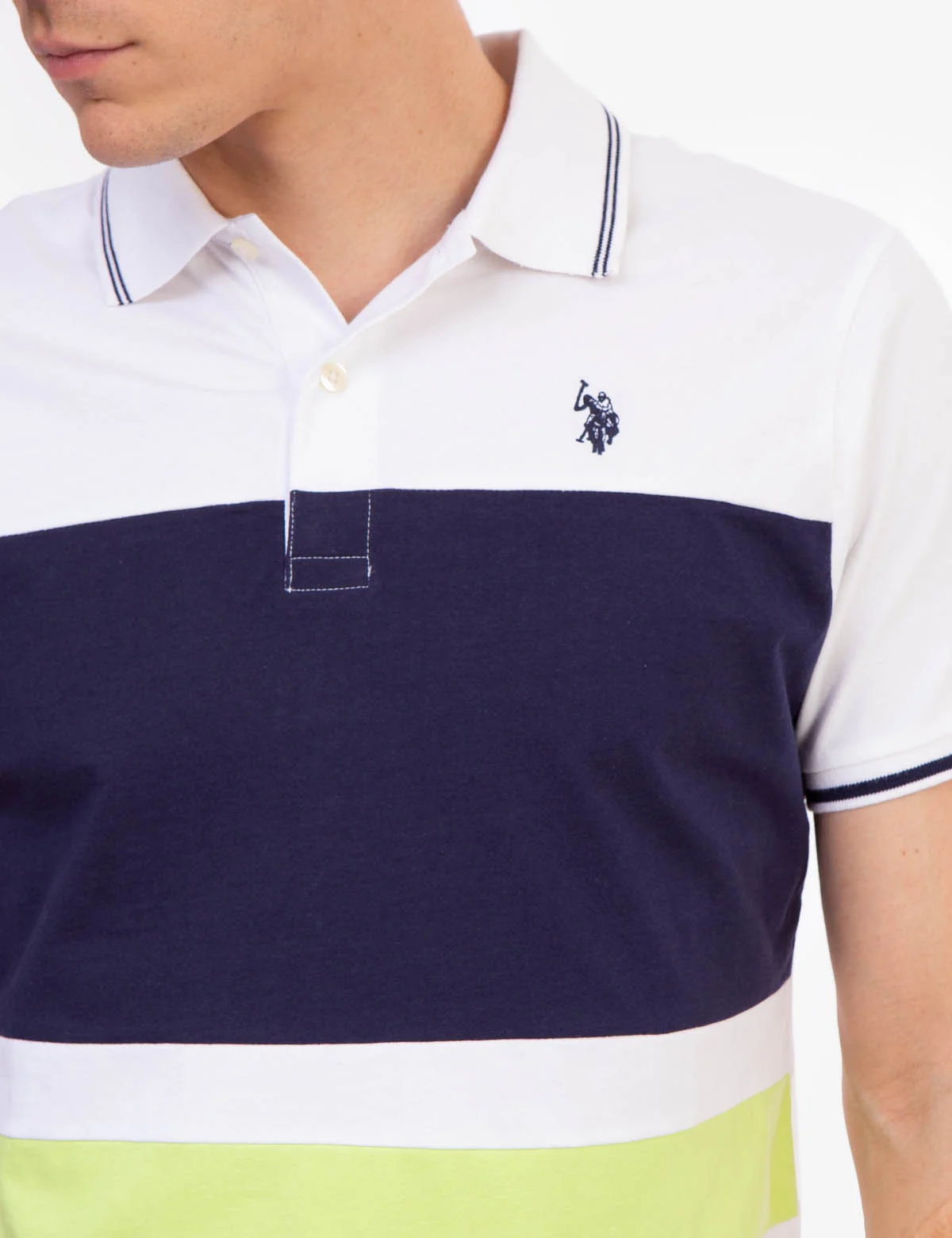 COLORBLOCK JERSEY POLO SHIRT - Image 5