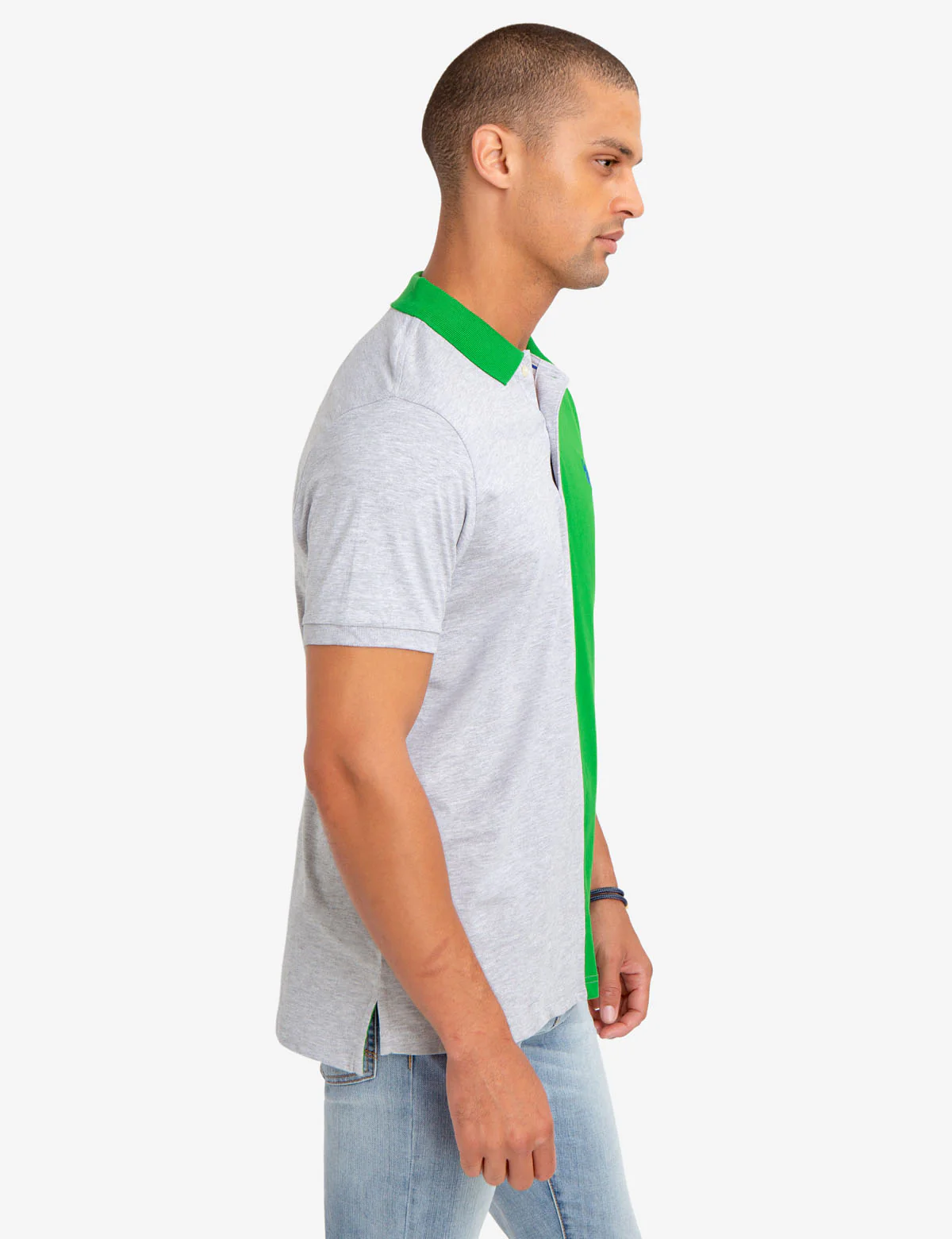 COLORBLOCK JERSEY POLO SHIRT - Image 8
