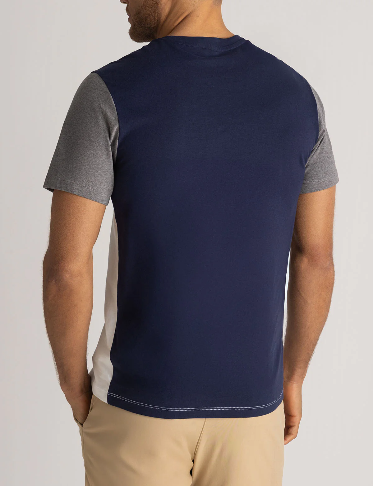 COLORBLOCK JERSEY T-SHIRT WITH POCKET - Image 3