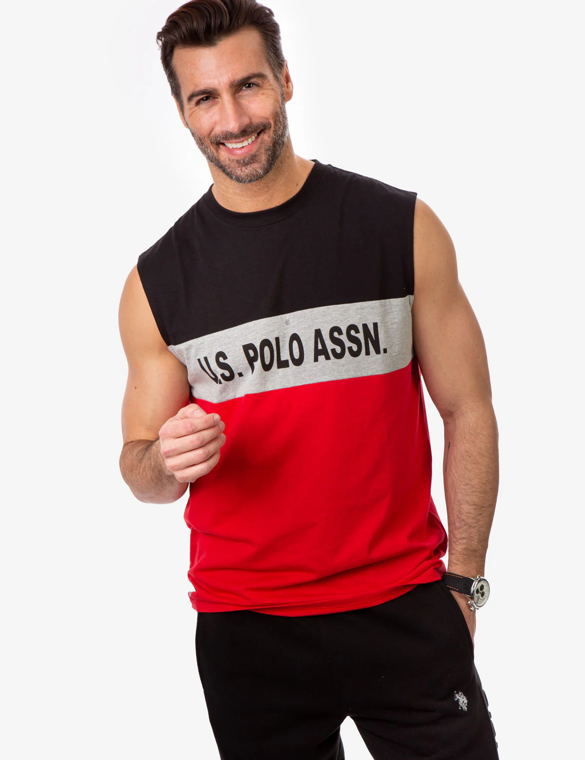 COLORBLOCK MUSCLE TANK - Image 11
