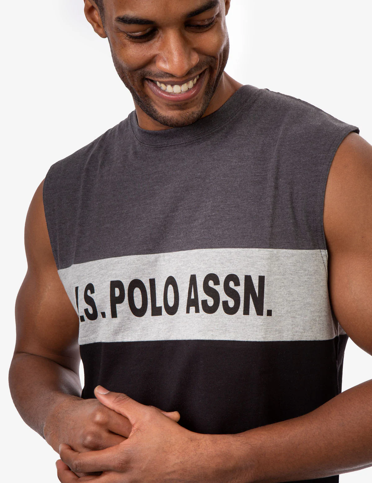 COLORBLOCK MUSCLE TANK - Image 18