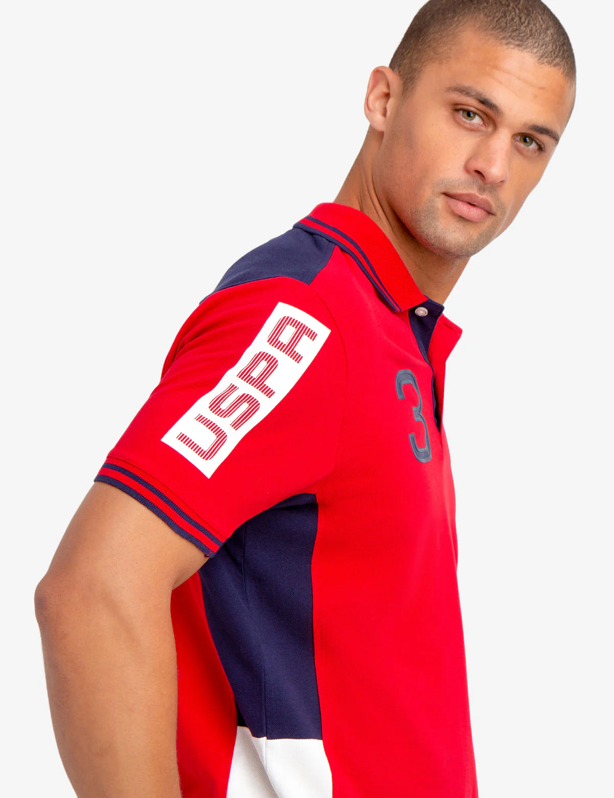 COLORBLOCK PATCH POLO SHIRT - Image 13