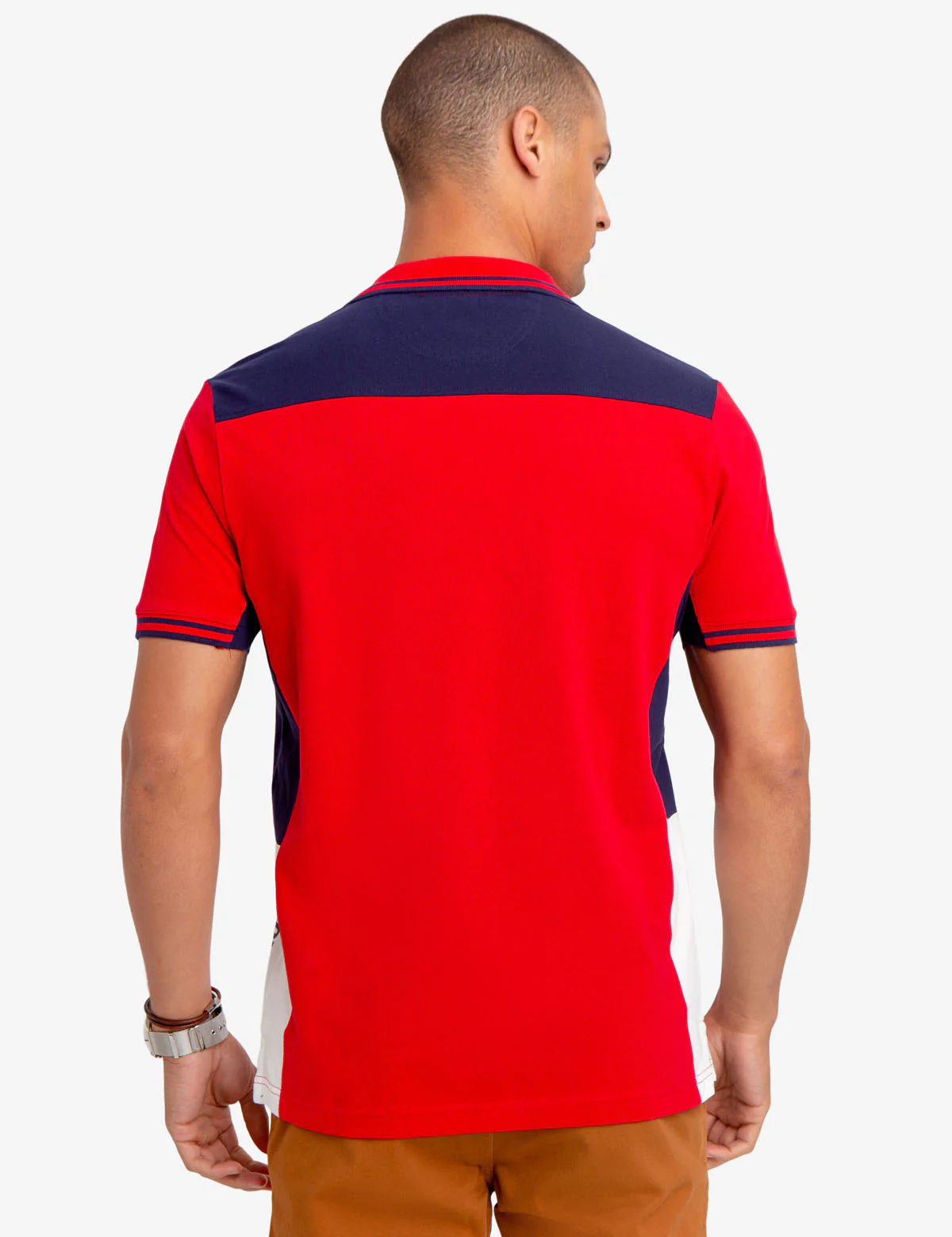 COLORBLOCK PATCH POLO SHIRT - Image 14