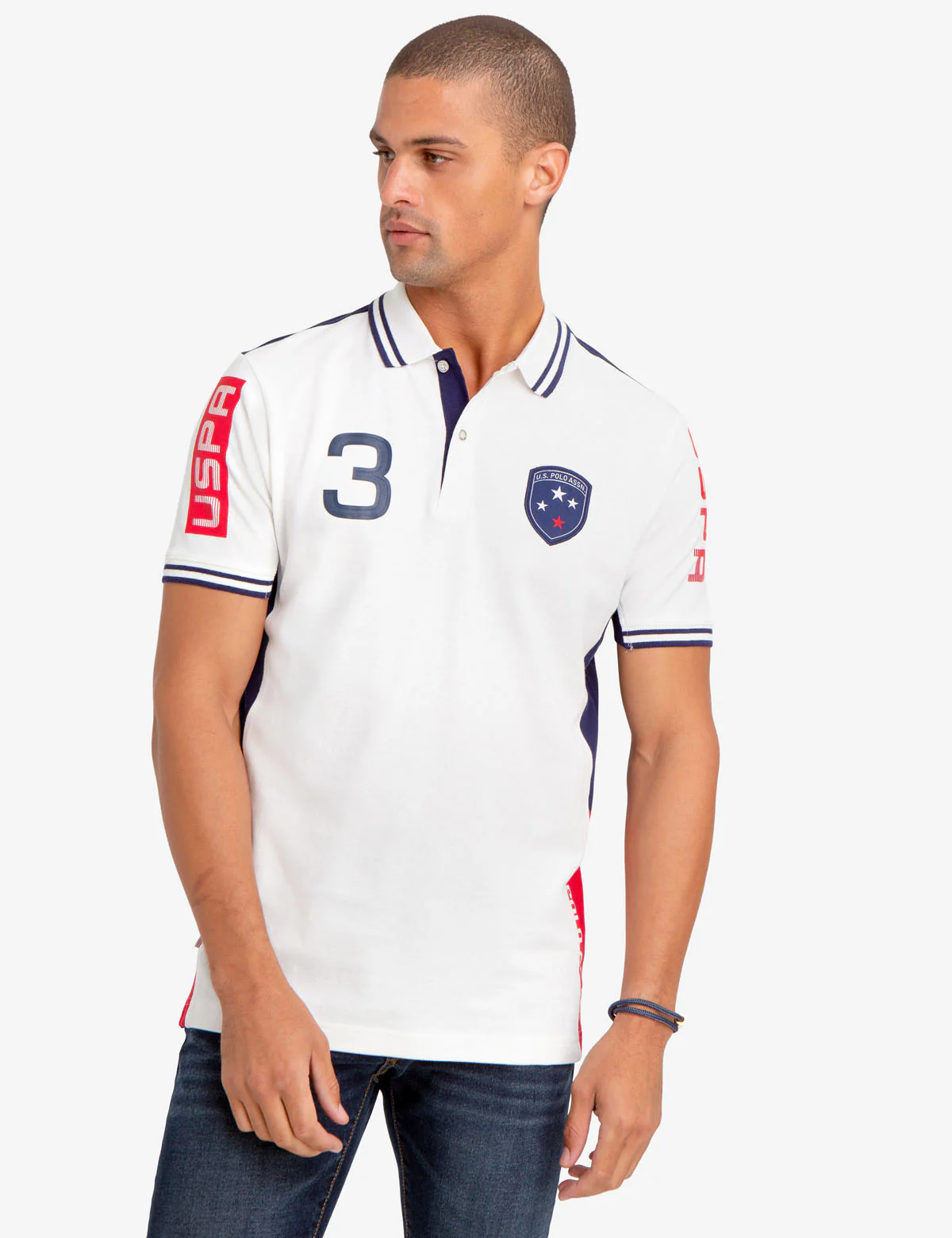 COLORBLOCK PATCH POLO SHIRT - Image 15