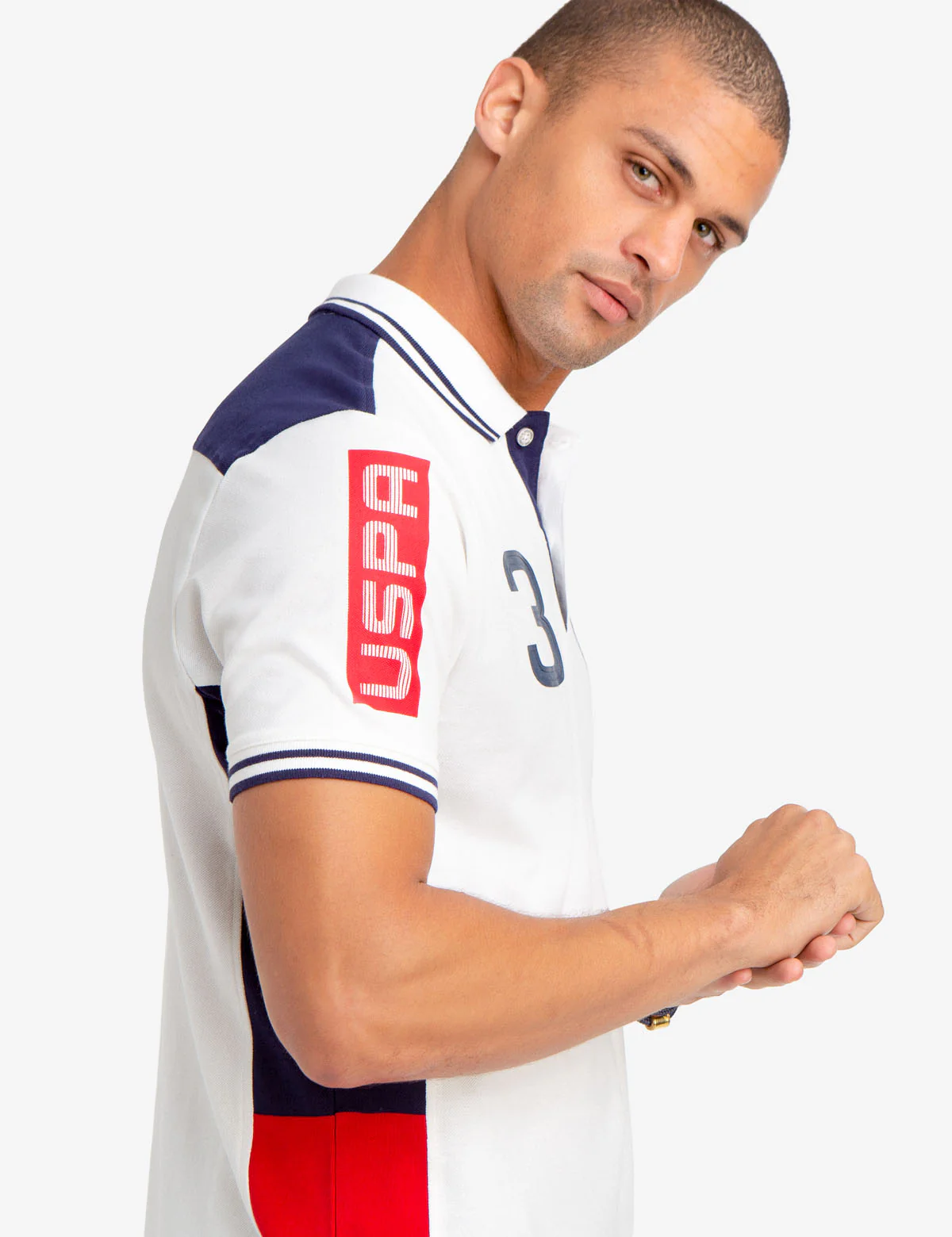 COLORBLOCK PATCH POLO SHIRT - Image 18