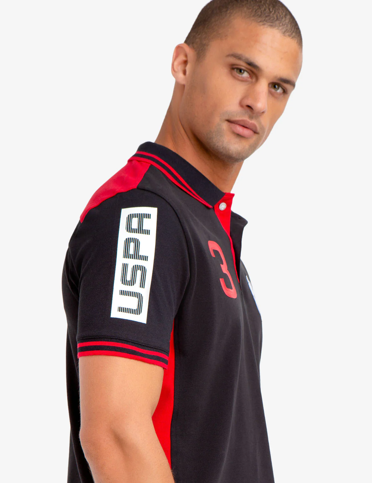 COLORBLOCK PATCH POLO SHIRT - Image 4