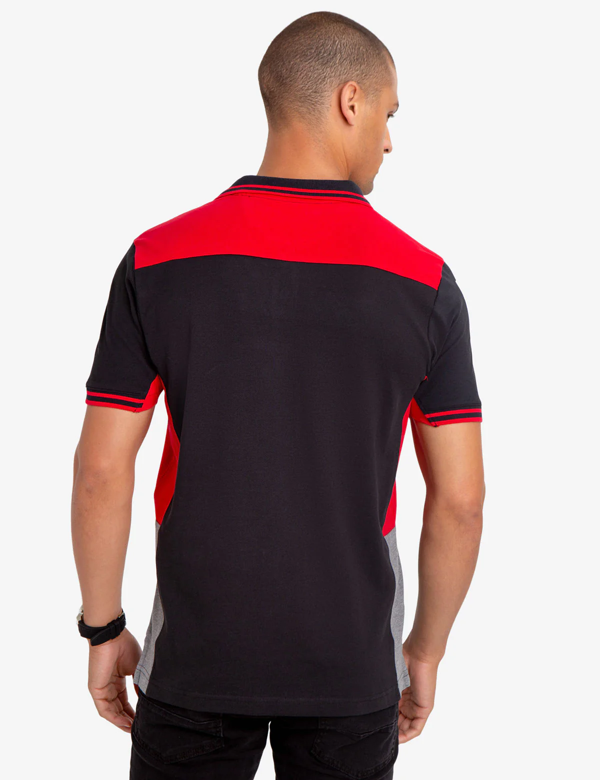 COLORBLOCK PATCH POLO SHIRT - Image 5