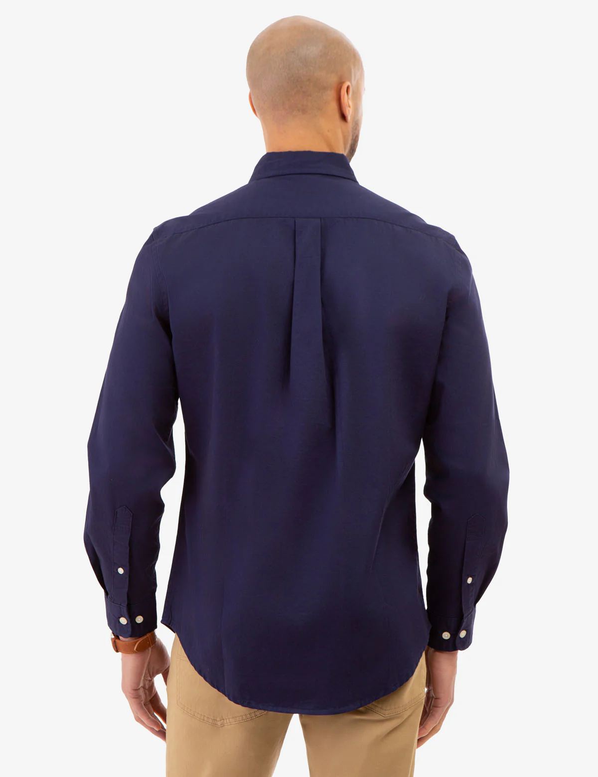 COLORBLOCK PEACHED TWILL LONG SLEEVE SHIRT - Image 4