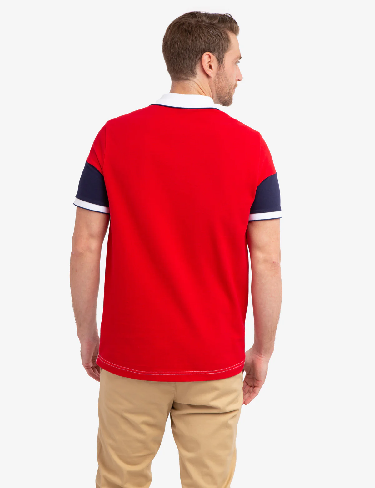 COLORBLOCK PIQUE POLO SHIRT - Image 4