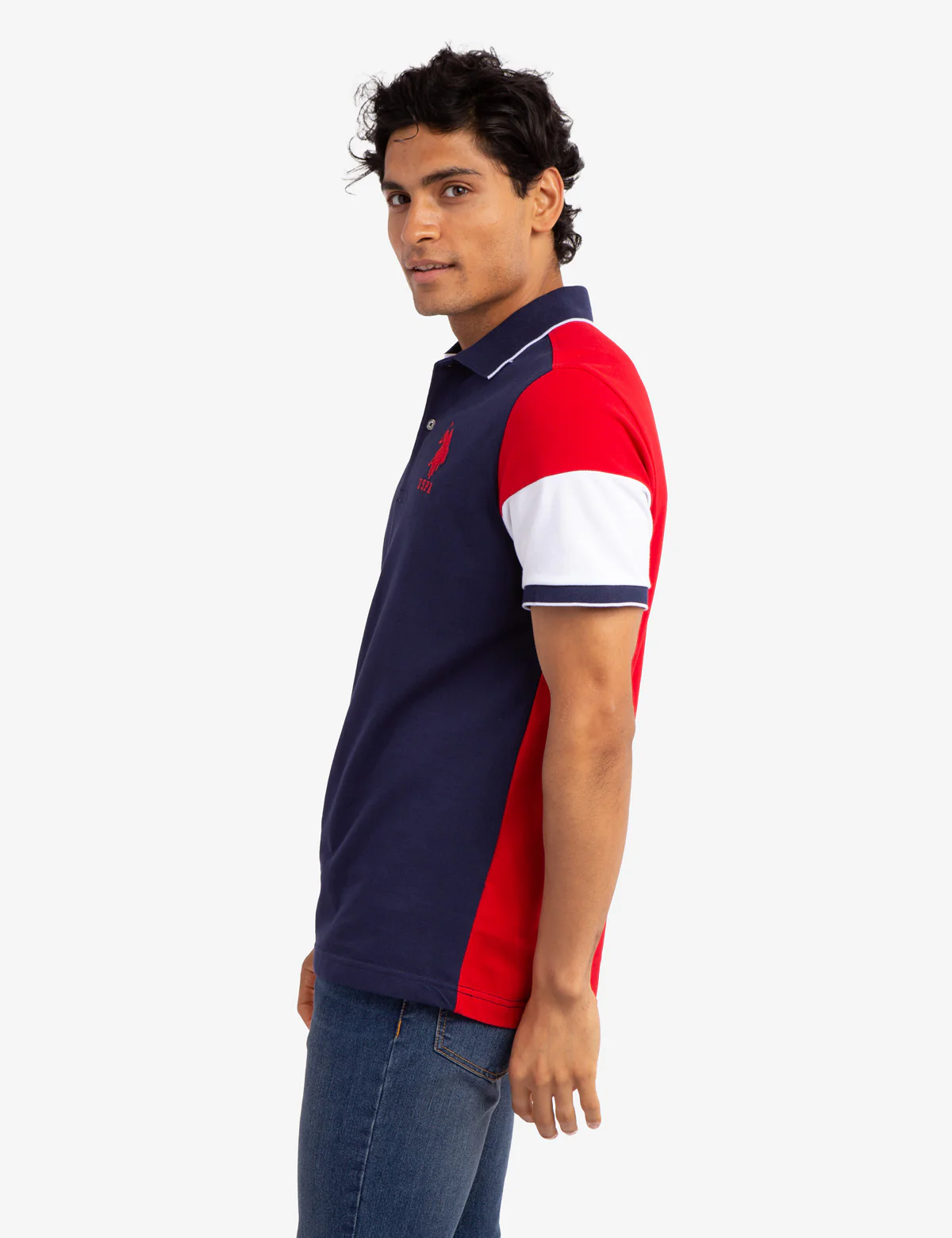 COLORBLOCK PIQUE POLO SHIRT - Image 8
